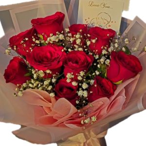 Crimson Whisper Bouquet