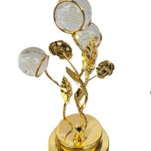 Lighted Circle Statue